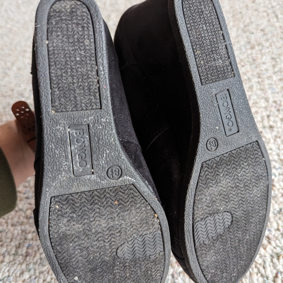Black Bongo wedge ankle booties - Picture 2 of 7